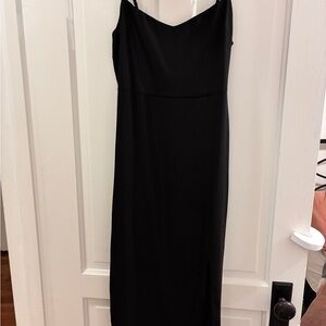 Aritzia Babaton Strapless Black Dress